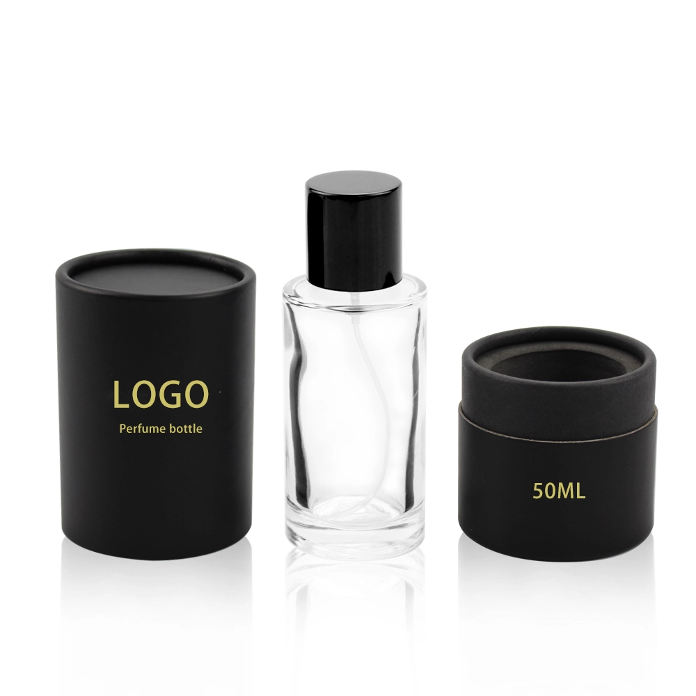 Cylinder Shape Perfume Bottle With Box