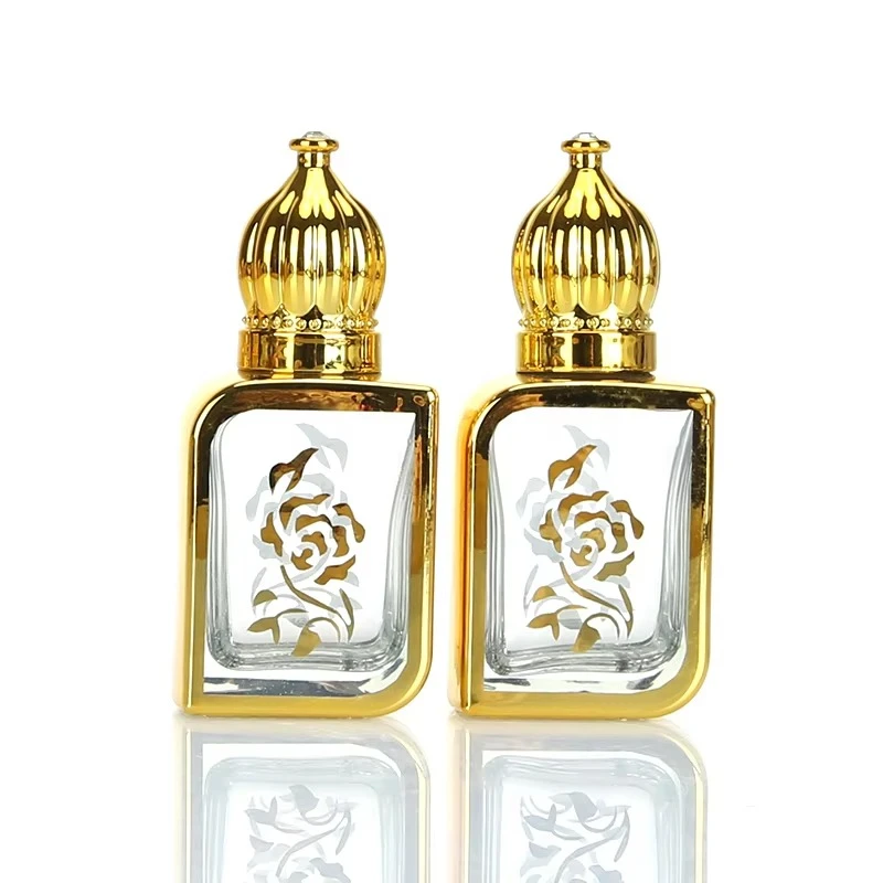 11ml Luxury Attar Bottle With Gold Cap