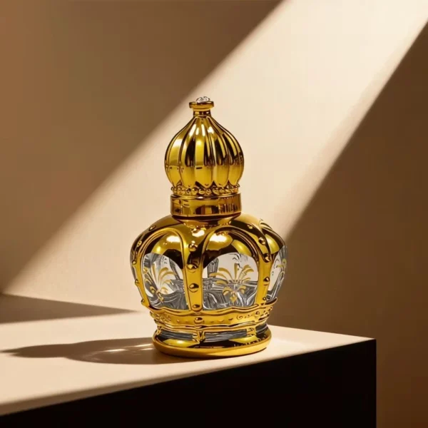 Vintage Gold 12ml Attar Bottle Empty Perfume Oil Bottle