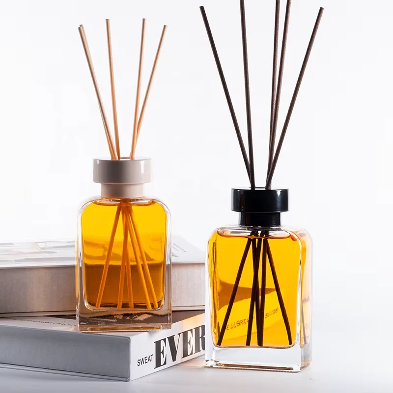 High-quality transparent empty glass diffuser bottle 100ml