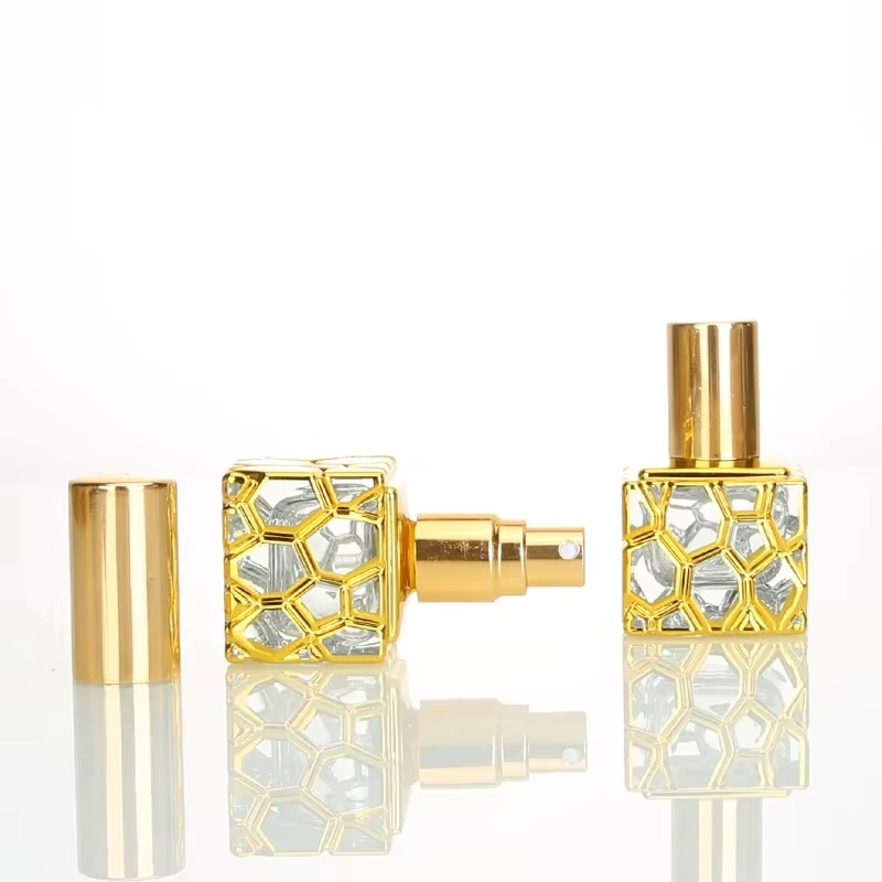 10ml/15ml Small Square-Shaped Attar Perfume Bottle