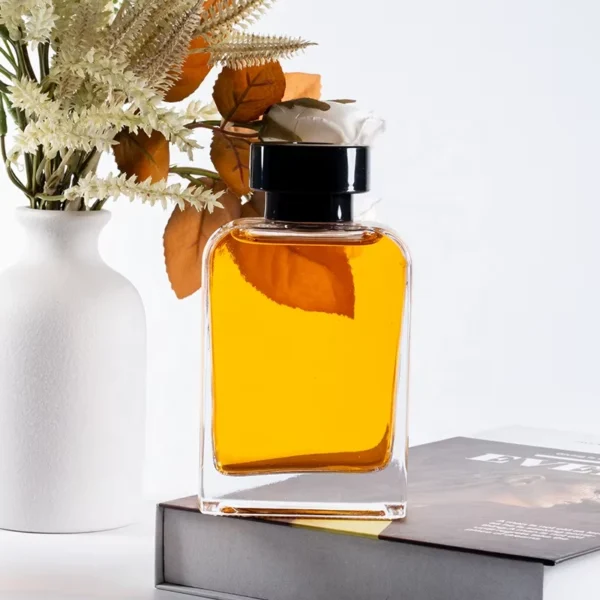 High-quality transparent empty glass diffuser bottle 100ml