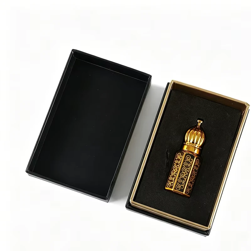 3ml Glass Attar Perfume Octagonal Bottle