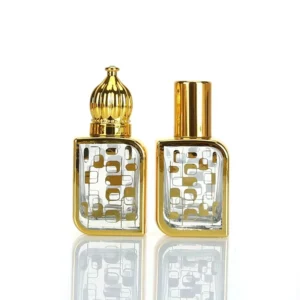 11ml Luxury Attar Bottle With Gold Cap