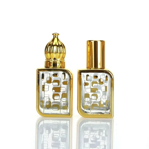 11ml Luxury Attar Bottle With Gold Cap