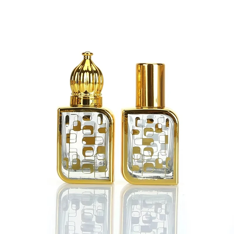 11ml Luxury Attar Bottle With Gold Cap