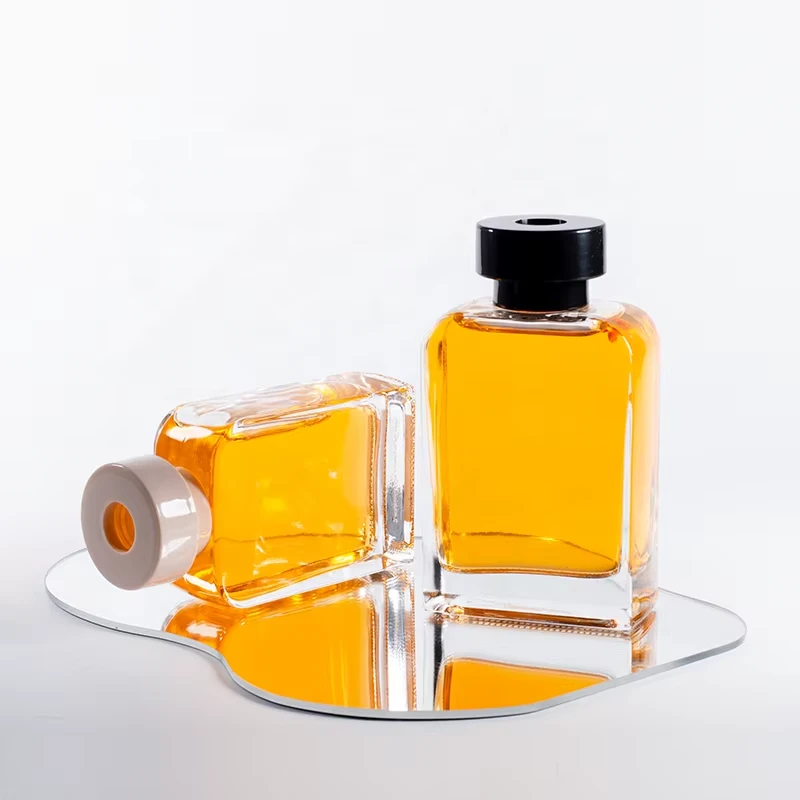 High-quality transparent empty glass diffuser bottle 100ml