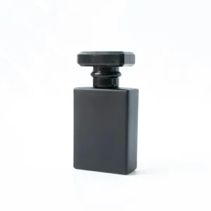 100ml Flat Black Matte Perfume Glass Bottle