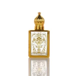 Rectangular Mini Dubai-Style Attar Perfume Roll-On Bottle