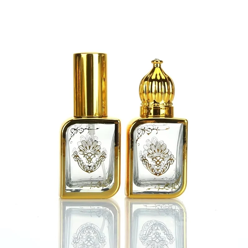 11ml Luxury Attar Bottle With Gold Cap
