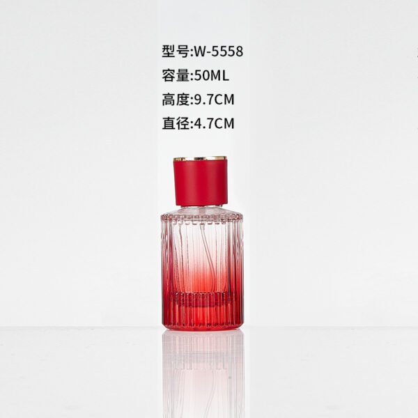 30ml and 50ml coloured threaded cylindrical perfume bottles - Image 5