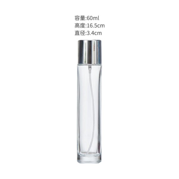 Wholesale supply of 20ml, 30ml and 60ml round, transparent glass bottles with screw caps - Image 7