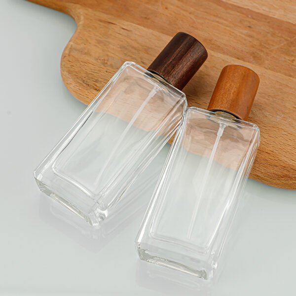 Wholesale 30ml and 50ml rectangular glass perfume bottles - Image 2