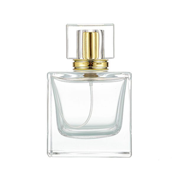 30ml, 50ml, 100ml square glass perfume bottles - Image 2