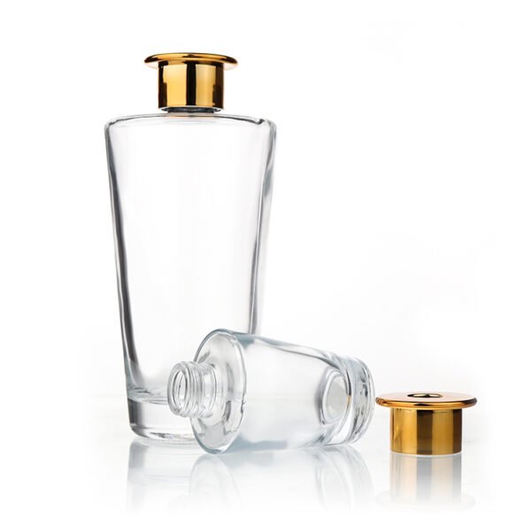 Customised 90ml and 520ml irregularly shaped fragrance bottles - Image 2