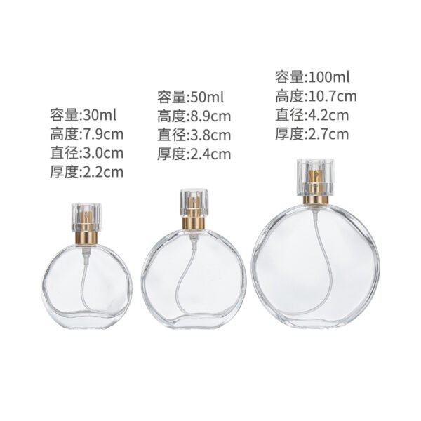 Wholesale 30ml, 50ml and 100ml oval-shaped perfume bottles - Image 2