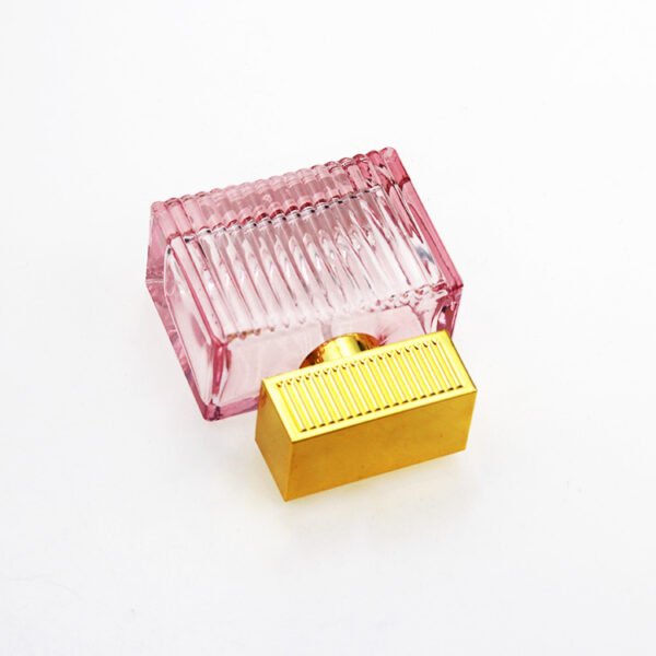50ml square striped perfume bottle - Image 3