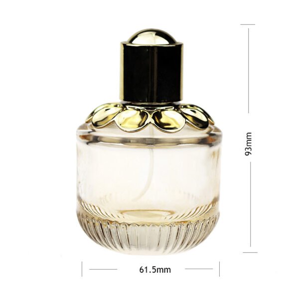 Customised 65ml uniquely shaped perfume bottles, complete with lids and spray heads - Image 5