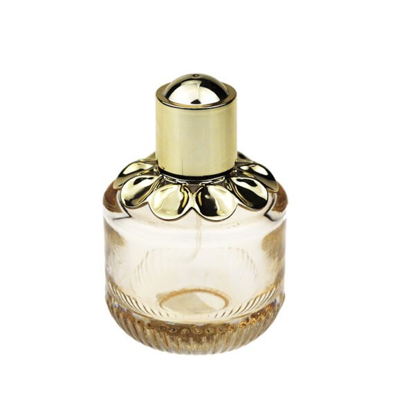 Customised 65ml uniquely shaped perfume bottles, complete with lids and spray heads