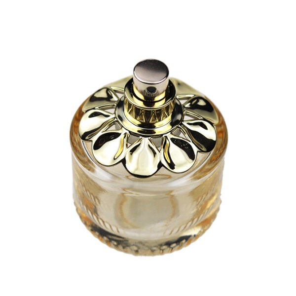 Customised 65ml uniquely shaped perfume bottles, complete with lids and spray heads - Image 3