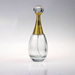 60ml uniquely shaped perfume bottle