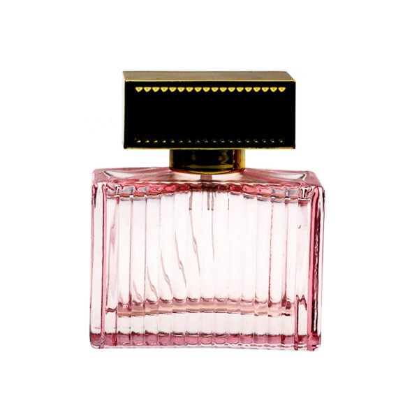 50ml square striped perfume bottle