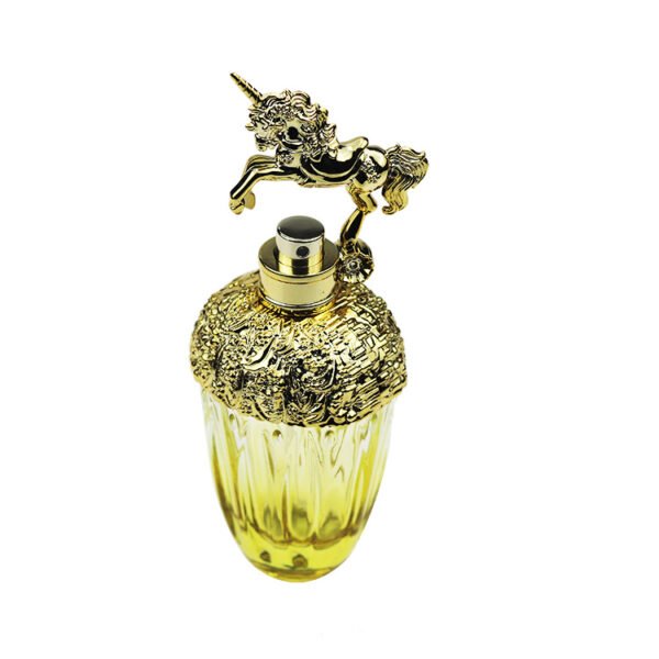 Customised 100ml uniquely shaped perfume bottles, complete with lids and spray heads - Image 2