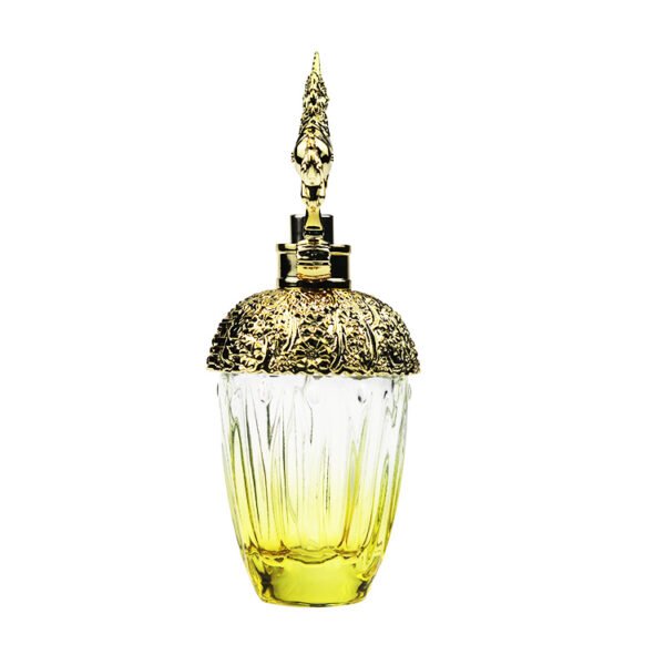 Customised 100ml uniquely shaped perfume bottles, complete with lids and spray heads - Image 3
