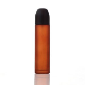 Customised 100ml uniquely shaped perfume bottles, complete with lids and spray heads