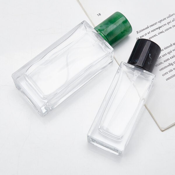 30ml, 50ml and 100ml rectangular glass perfume bottles - Image 2