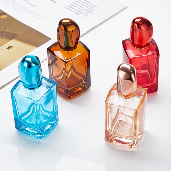 30ml coloured square glass perfume bottle - Image 3