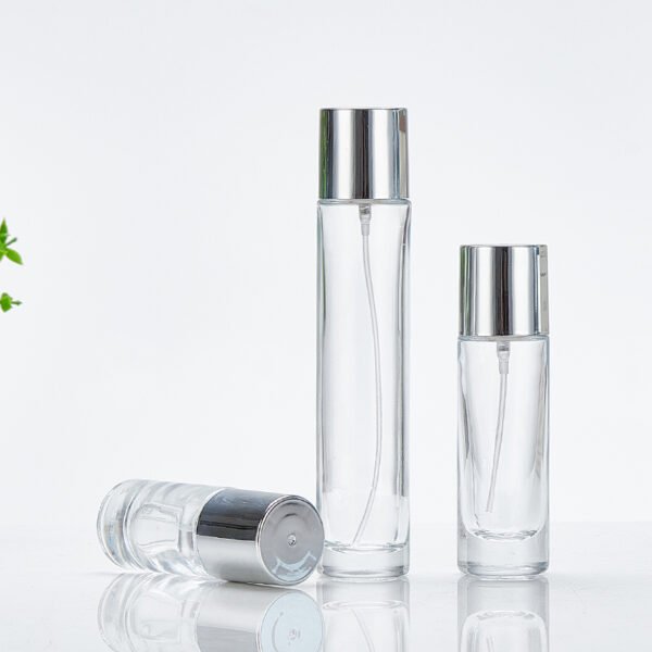 Wholesale supply of 20ml, 30ml and 60ml round, transparent glass bottles with screw caps - Image 3