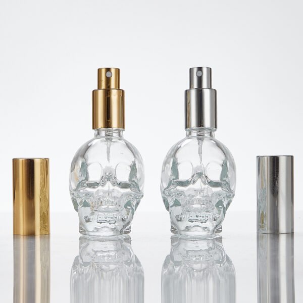 Wholesale screw-top 30ml, 50ml and 100ml irregular-shaped perfume bottles