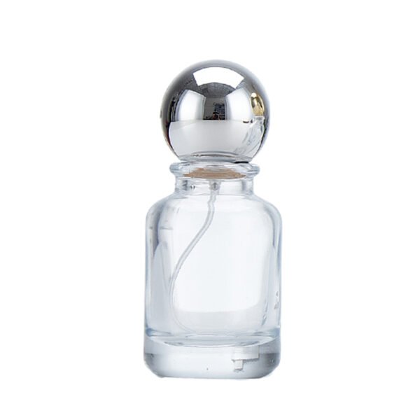 30ml and 50ml cylindrical perfume bottles with spherical caps - Image 4
