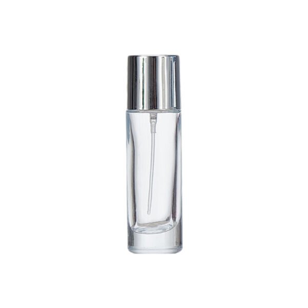 Wholesale supply of 20ml, 30ml and 60ml round, transparent glass bottles with screw caps - Image 4