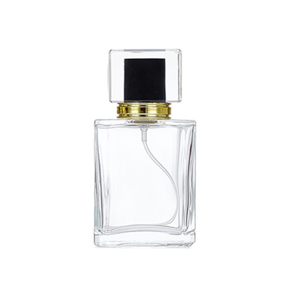 Wholesale 30ml square clear glass bottles - Image 3