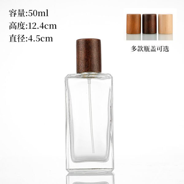 Wholesale 30ml and 50ml rectangular glass perfume bottles - Image 4
